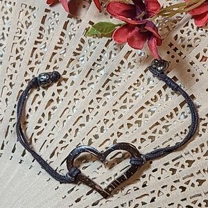 Silver Heart Bracelet